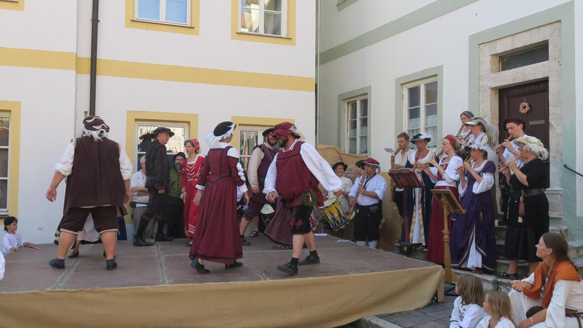 hoftaenzer-am-neuburger-schlossfest-in-der-josefstrasse