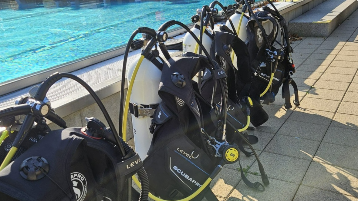 AquaXplore Ausrüstung für Tauchtraining